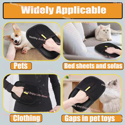 Gants de nettoyages de poils d'animaux