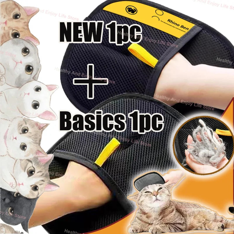 Gants de nettoyages de poils d'animaux