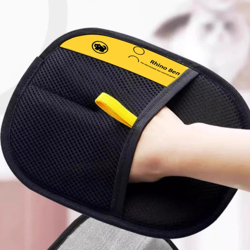 Gants de nettoyages de poils d'animaux