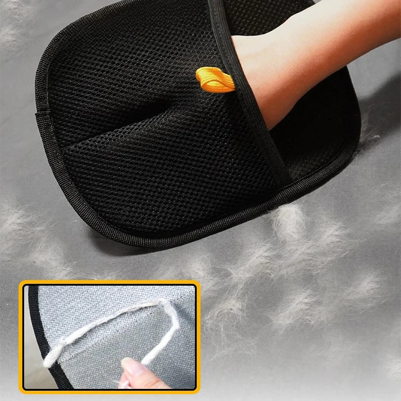 Gants de nettoyages de poils d'animaux